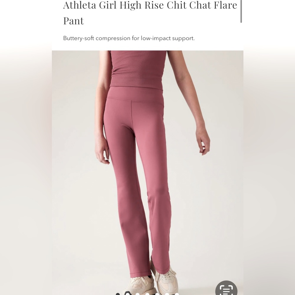Athleta Girl High Rise Chit Chat Flare Pant